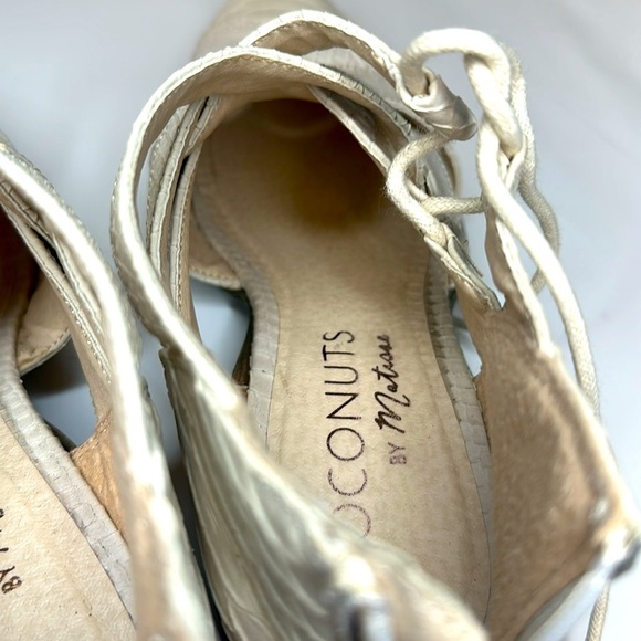 Coconuts by Matisse Lux Shootie Womens Shoes Size 9 Back Zip Side Ties Snakeskin - Picture 14 of 14